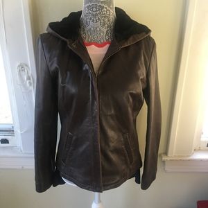 Vintage Ann Taylor Leather Jacket